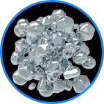 Chromium Picolinate crystals in a bowl