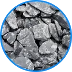 Zinc element in a bowl