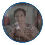 Clarita - an advocate user of glucostrol smiling at the camera