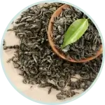 L-Theanine powder on bowl