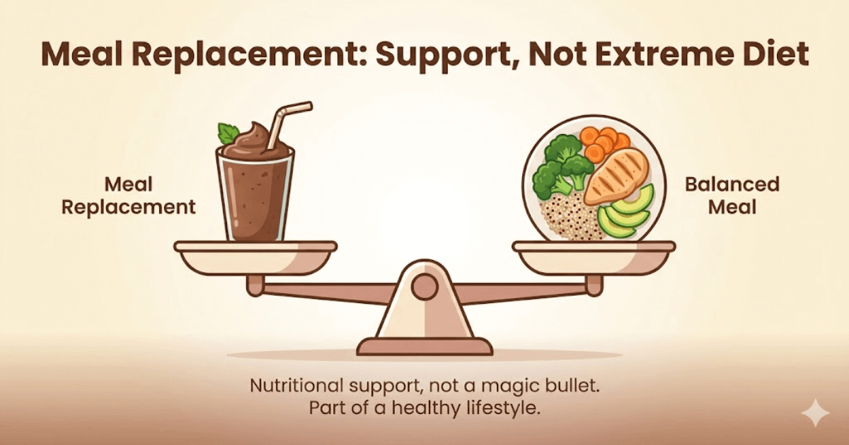 Meal replacement shake Philippines - how to use safely without extreme dieting